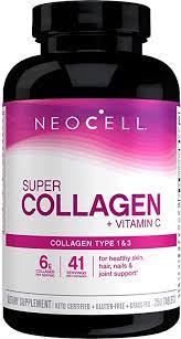 Viên uống đẹp da, móng, tóc, trắng da Super Collagen Neocell - 360 tablets