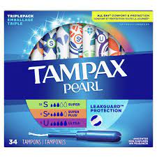 Băng Vệ Sinh Tampax Pearl Tampons Mỹ