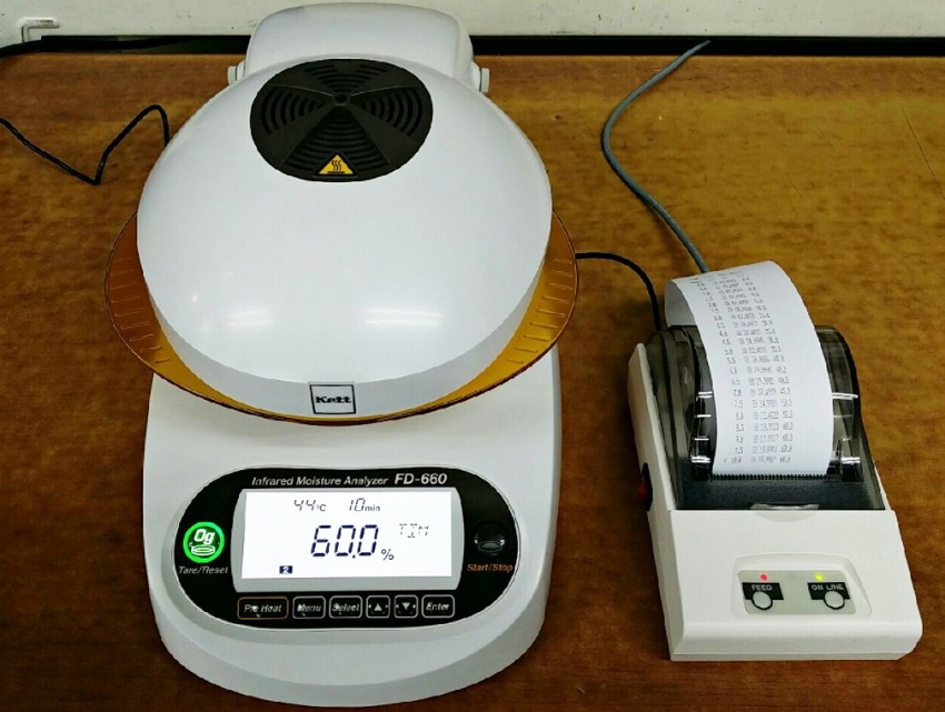 Cân sấy ẩm KETT, MODEL FD-660