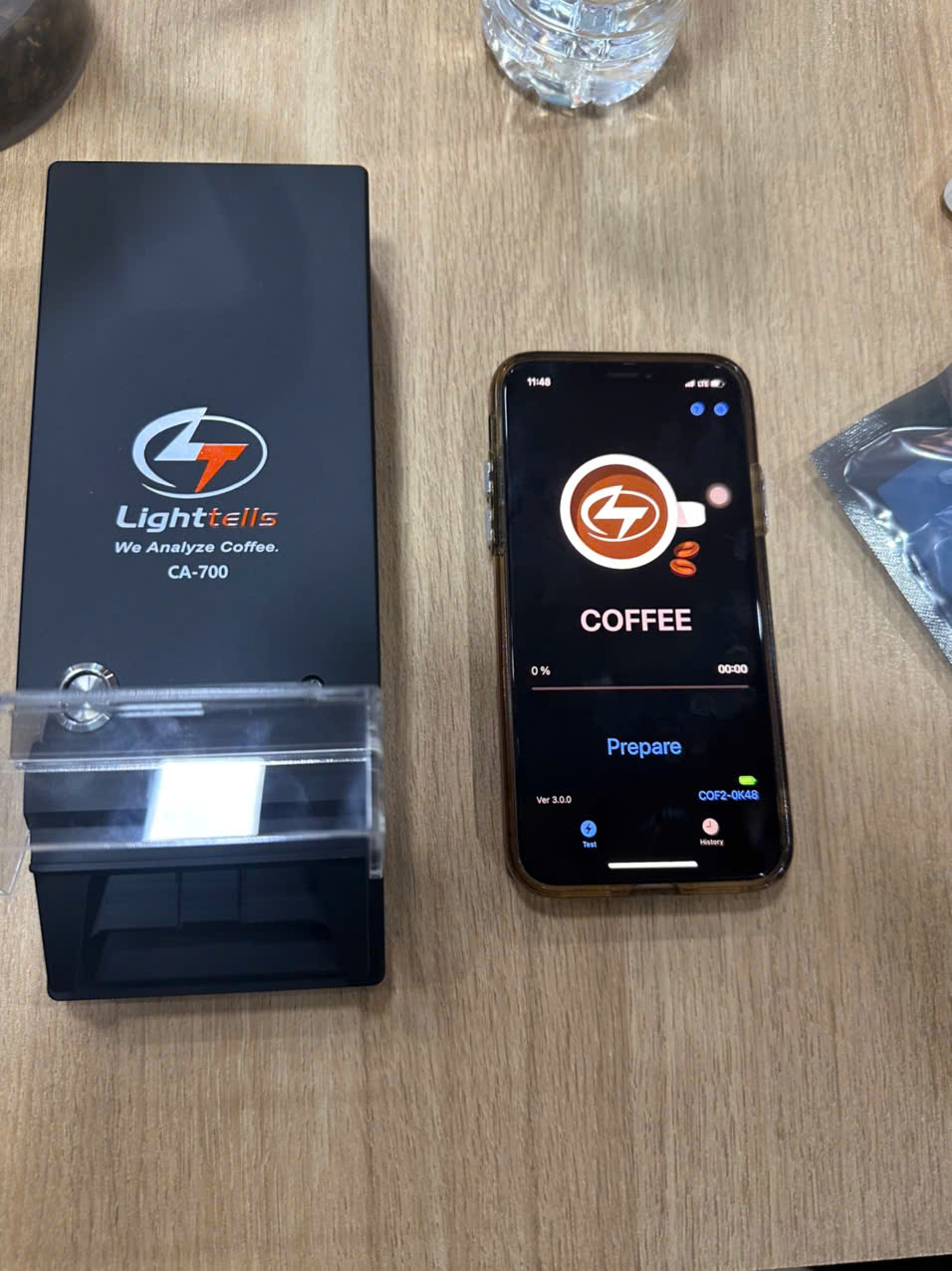 Máy đo hàm lượng Caffeine, CGA và Trigonelline trong Cà Phê Lighttells CA-700