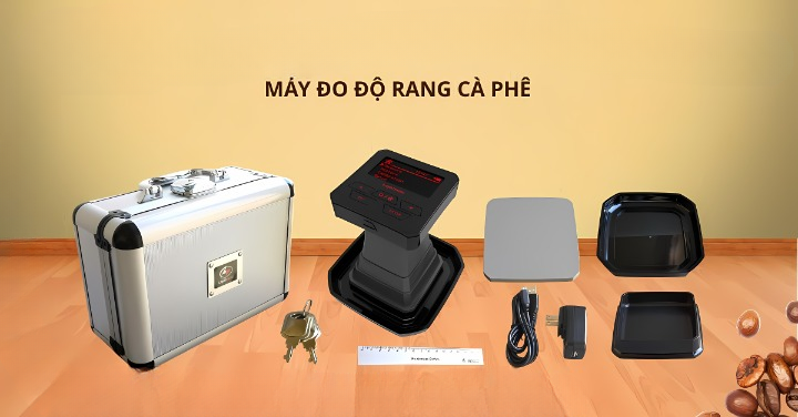 Máy đo độ rang cà phê Lighttells CM-100 Plus (Khoảng đo 5-130)