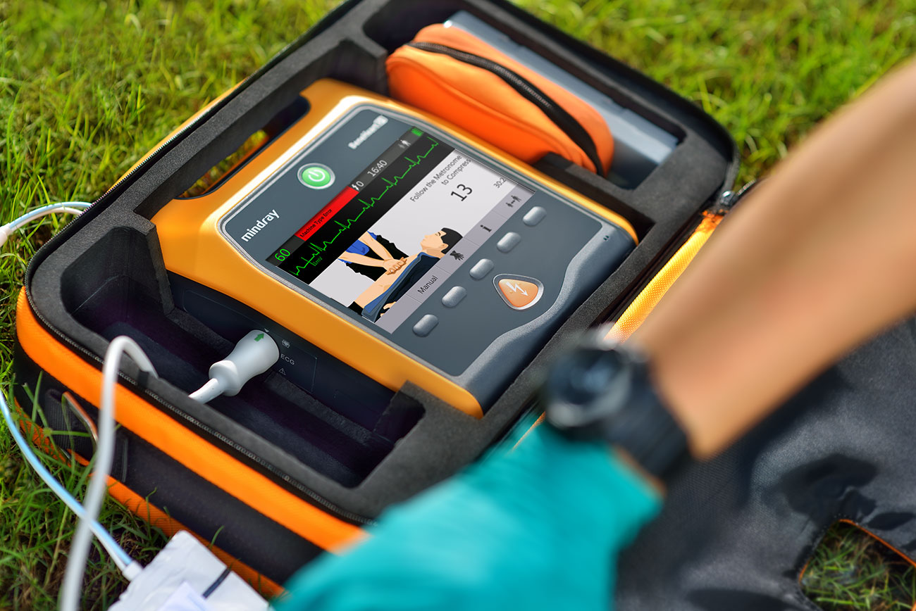 Thiết bị sốc tim ngoài tự động (AED) Mindray BeneHeart D1
