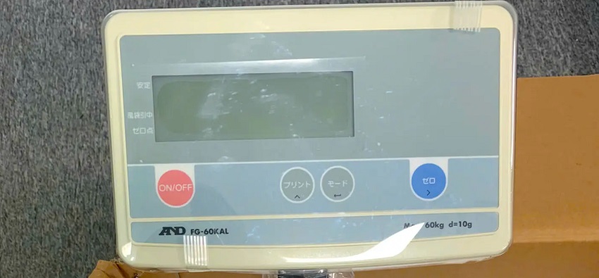 CÂN SÀN 60KG - A&D, MODEL FG-60KAL