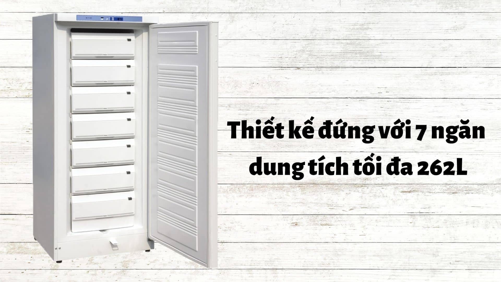 Tủ lạnh âm sâu Haier DW-25L262