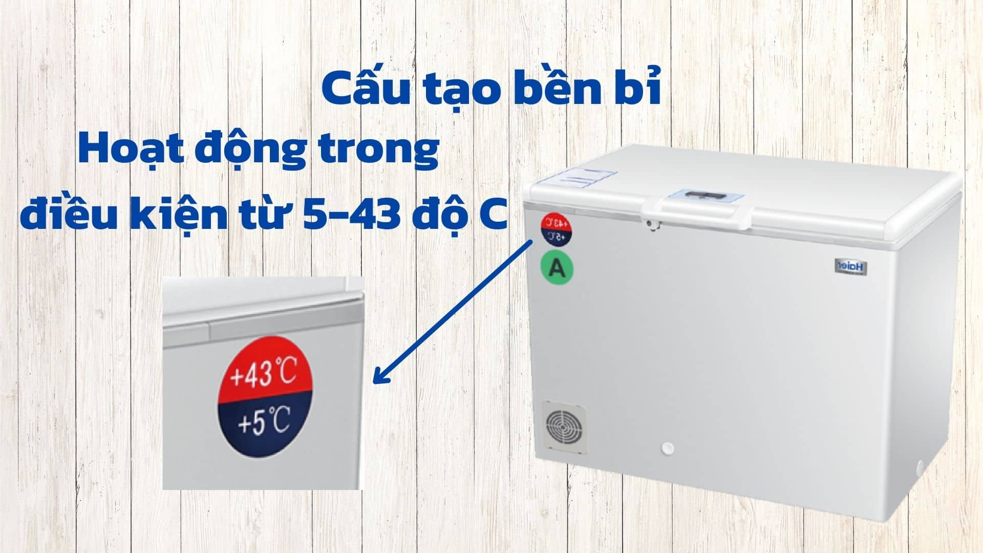 Tủ bảo quản vacxin HAIER HBC-150
