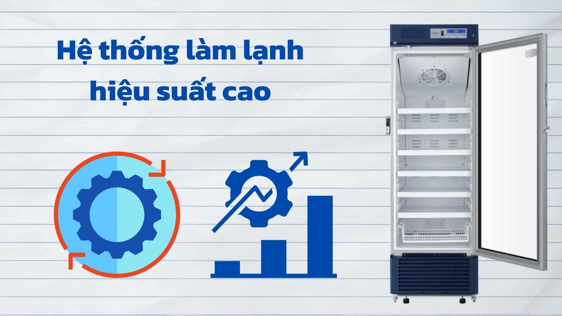 Tủ lạnh dược phẩm 390L – Haier – HYC-390