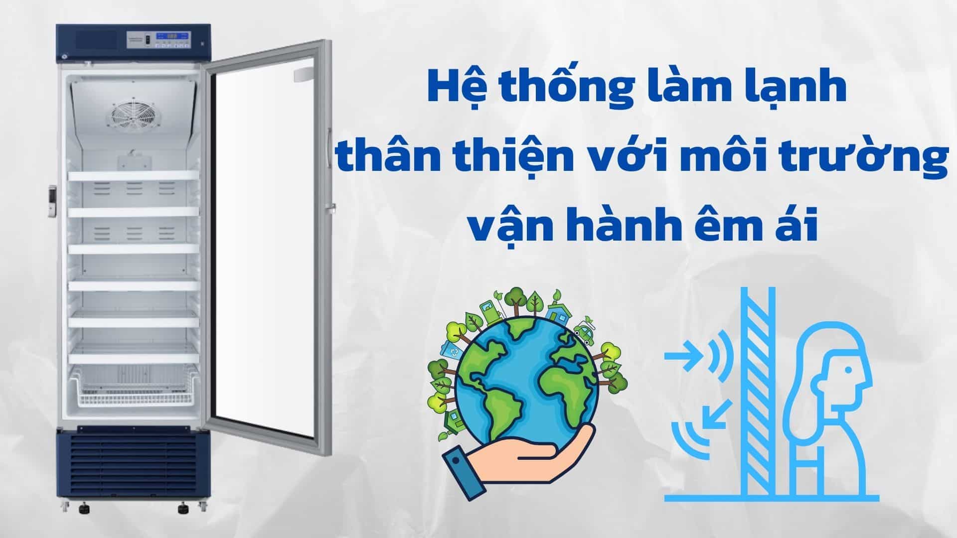 Tủ lạnh dược phẩm 390L – Haier – HYC-390