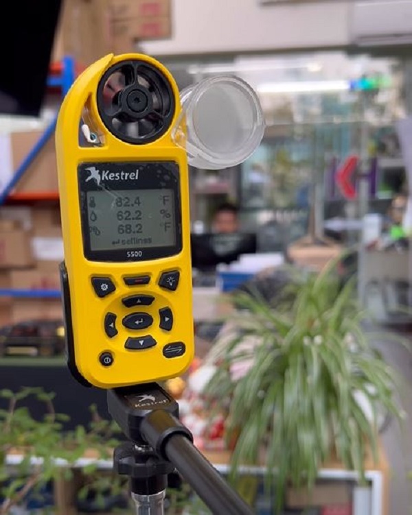 Ứng dụng thực tế của Kestrel 5500