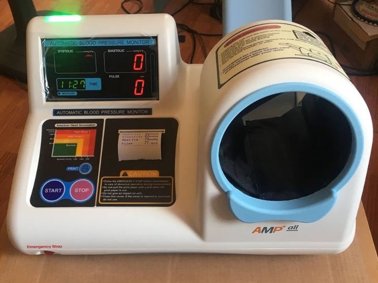Máy đo huyết áp tự động - Model: BP868F - Hãng sản xuất: Ampall – Hàn Quốc