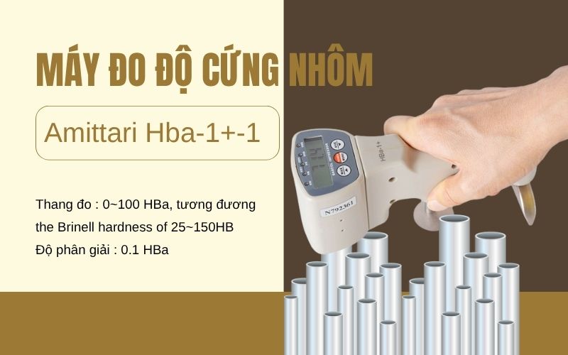Máy đo độ cứng nhôm Amittari Hba-1+ Amittari