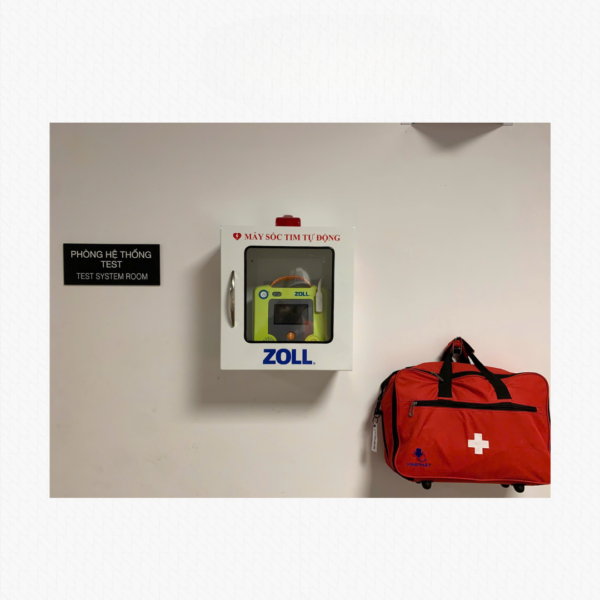 Tủ treo máy sốc tim AED TRU-TREO