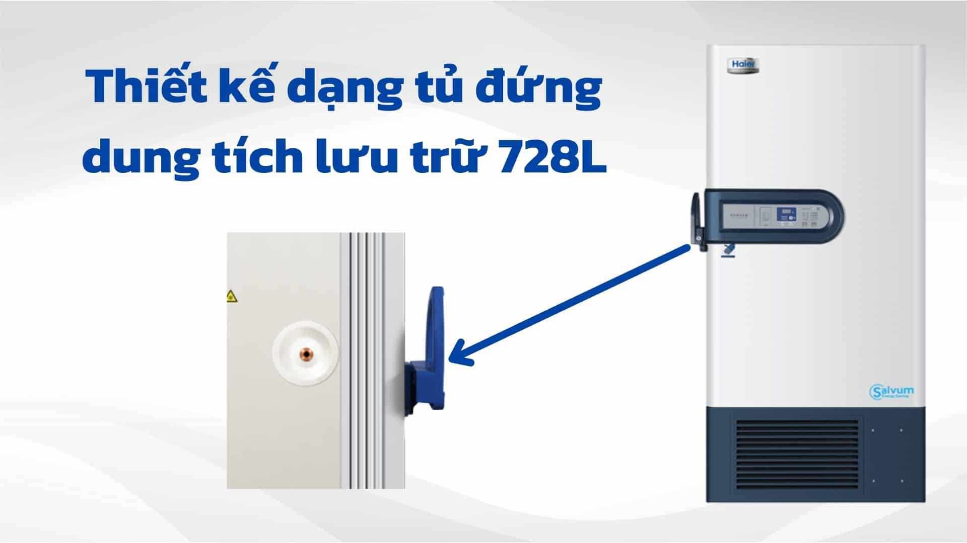 Tủ lạnh âm sâu HAIER DW-86L728J