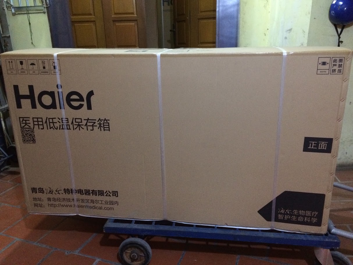 Tủ bảo quản sinh phẩm -40oC 380 lít (kiểu ngang) Haier DW-40W380J