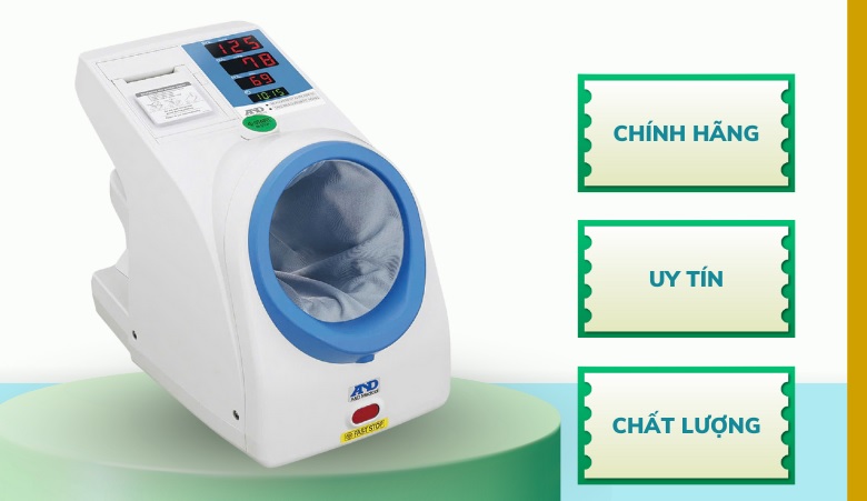 Máy đo huyết áp tự động Nhật Bản - Model: TM-2657P - Hãng: A&D Co., Ltd