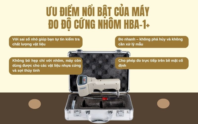 Máy đo độ cứng nhôm Amittari Hba-1+ Amittari