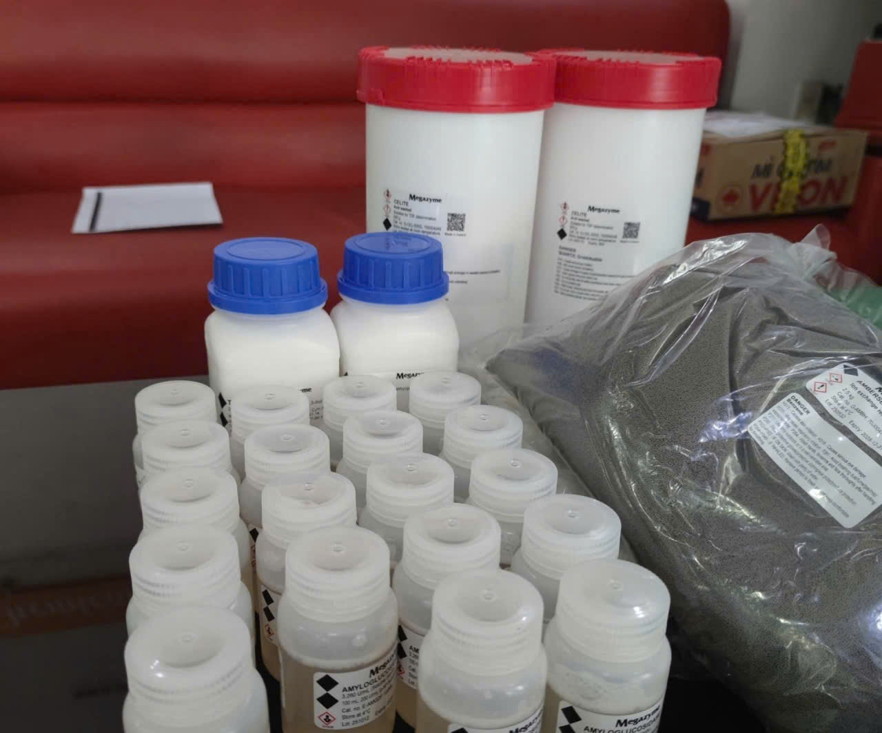 Amyloglucosidase Enzyme - Hãng Megazyme (Code: E-AMGDF) – Enzyme thủy phân tinh bột (AMG)