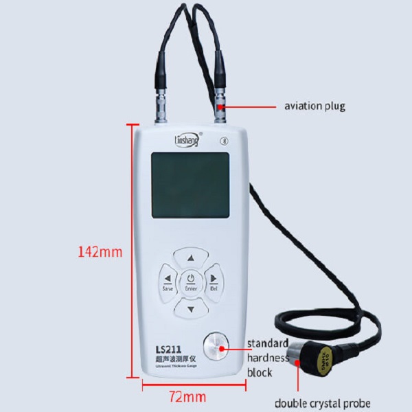 Máy đo độ dày kim loại bằng phương pháp siêu âm, Model: IUS-LS211