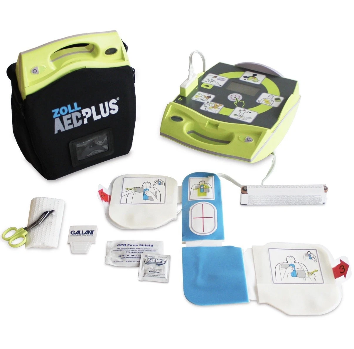 Máy sốc tim tự động ZOLL AED Plus giá tốt nhất – Cứu sống tối ưu