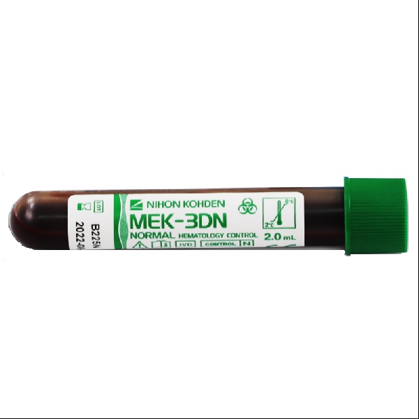 Hóa chất dùng để chuẩn máy phân tích huyết học	MEK-3DL; MEK-3DN; MEK-3DH; MEK-CAL; MEK-5DL; MEK-5DN; MEK-5DH
