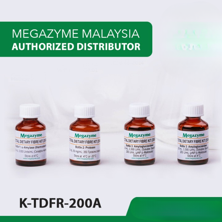 Total Dietary Fibre Kit - - Hãng Megazyme (Code: K-TDFR-200A) – Bộ kit phân tích chất xơ tổng số (200 Test)