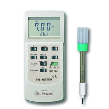 Máy đo pH và nhiệt độ Lutron PH-207HA