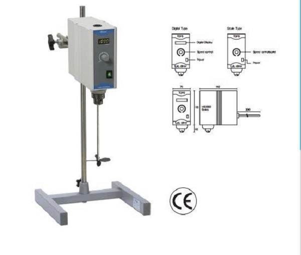 Máy Khuấy Đũa Phòng Thí Nghiệm Series MS3000