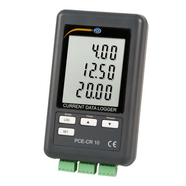 Bộ ghi dữ liệu dòng điện PCE VR 10 (3 kênh; 0 - 300 mV)