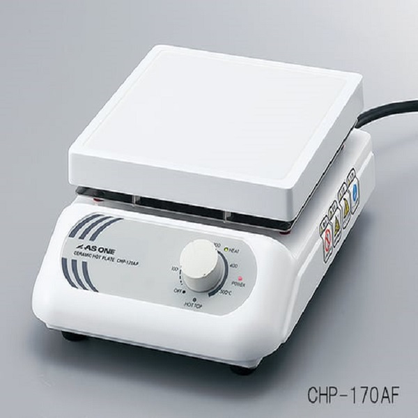 Bếp gia nhiệt đĩa Ceramic AS ONE 1-9386-31 CHP-170AF, 550oC 900W PID