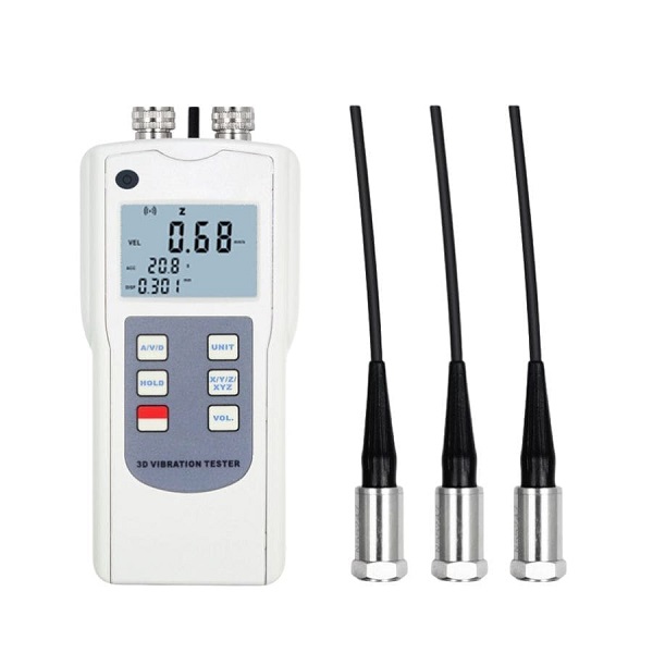 Máy đo độ rung 3D Amittari AV-160D-3 (0.1~400.0 m/s²)