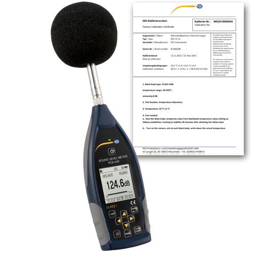 Máy đo độ ồn âm thanh PCE 430 (22~136 dbA)