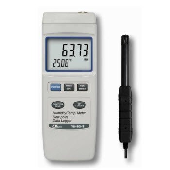 Máy đo độ ẩm và nhiệt độ Lutron YK-90HT