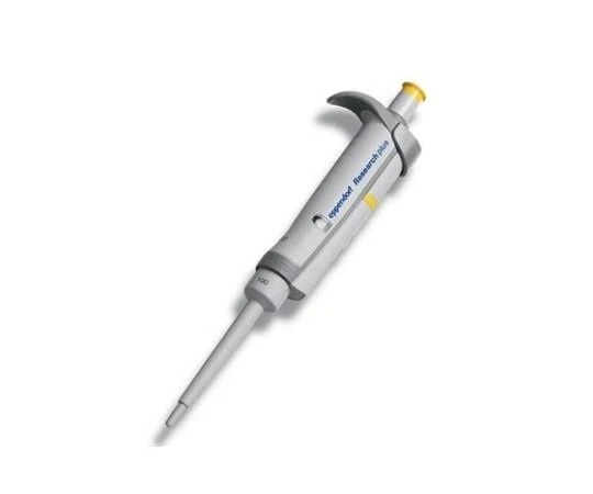 Micropipette Research Plus F (100μl, màu vàng) Eppendorf 3121 000.074
