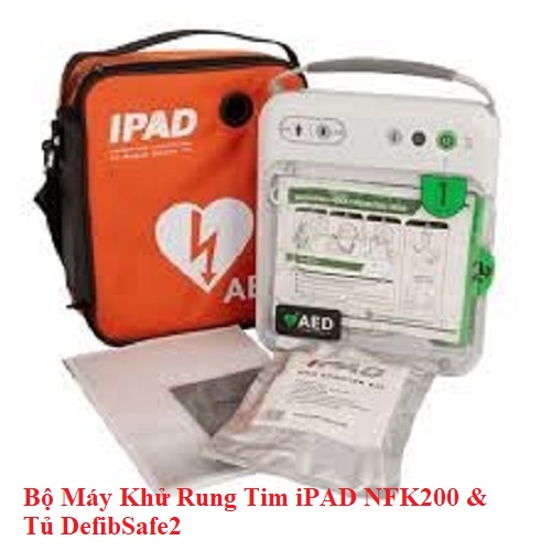Bộ Máy Khử Rung Tim iPAD NFK200 & Tủ DefibSafe2 Chính Hãng Giá Tốt