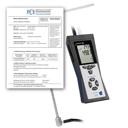 Máy đo áp suất PCE HVAC 2-ICA