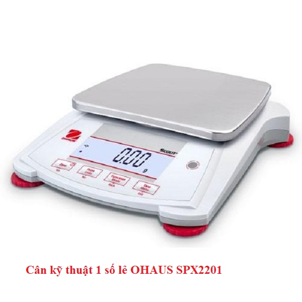 Cân kỹ thuật 1 số lẻ OHAUS SPX2201