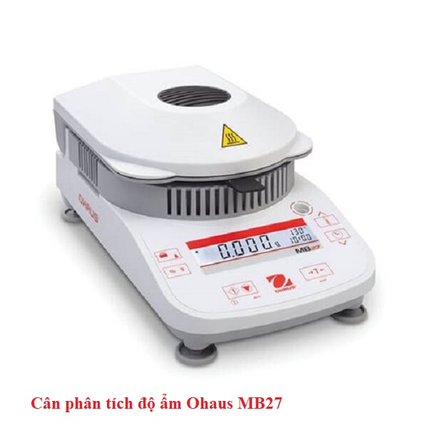 Cân phân tích độ ẩm Ohaus MB27 – Mỹ