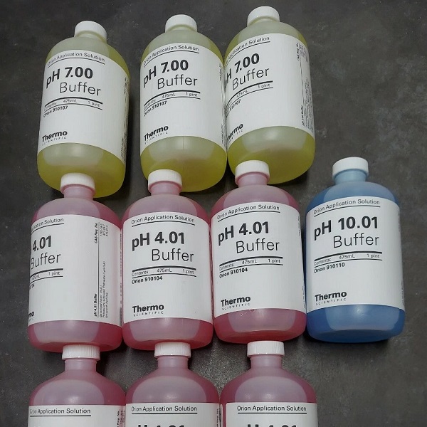 Dung Dịch Hiệu Chuẩn pH Thermo Scientific Orion ( 10 gói 20 mL và chai 475 mL)