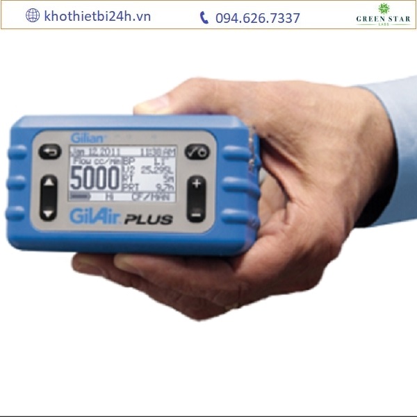 Máy bơm lấy mẫu khí cá nhân GilAir Plus STP – Sampling Pump lưu lượng cao, US cord (P/N: 910-0903-US-R)