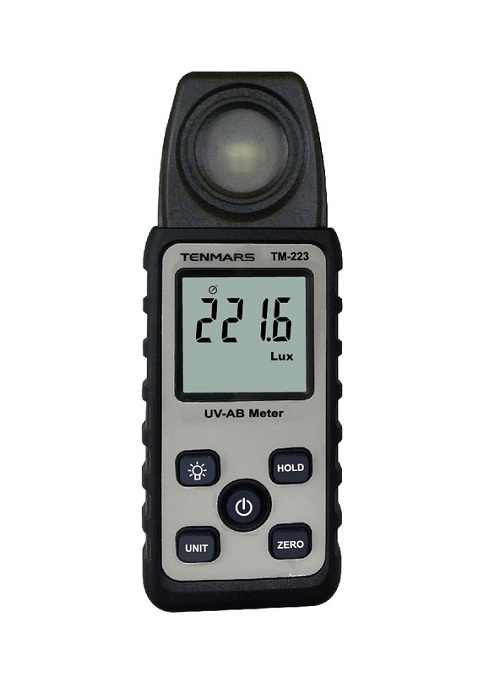 Máy đo UV Tenmars TM-223 – Thiết bị đo bức xạ cực tím chính xác, nhỏ gọn và tiện dụng