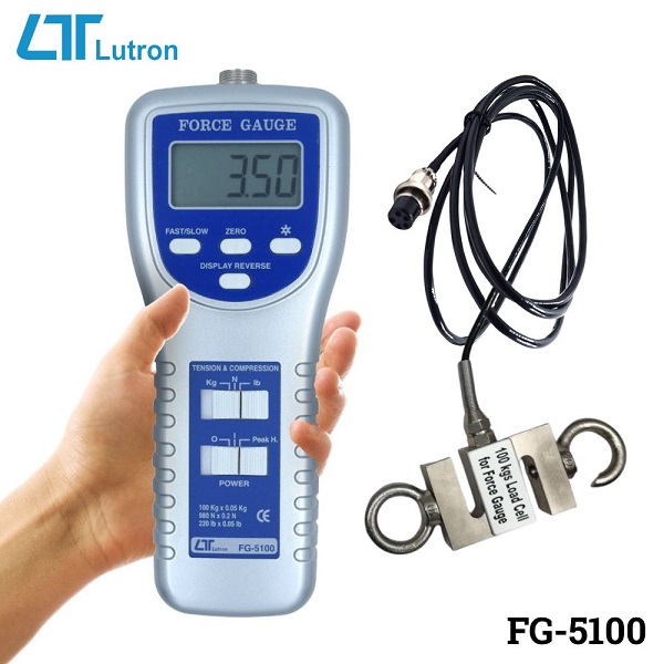 Máy đo sức căng vật liệu ​Lutron FG-5100 (100kg)