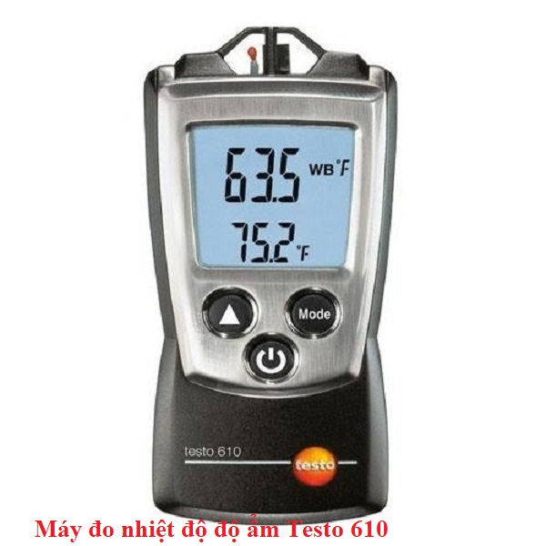 Máy đo nhiệt độ độ ẩm Testo 610 Đức