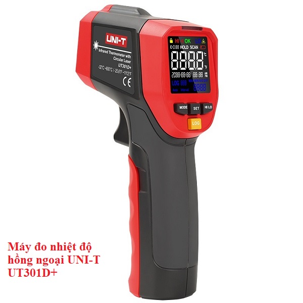 Máy đo nhiệt độ hồng ngoại UNI-T UT301D+ (-32~600°C)
