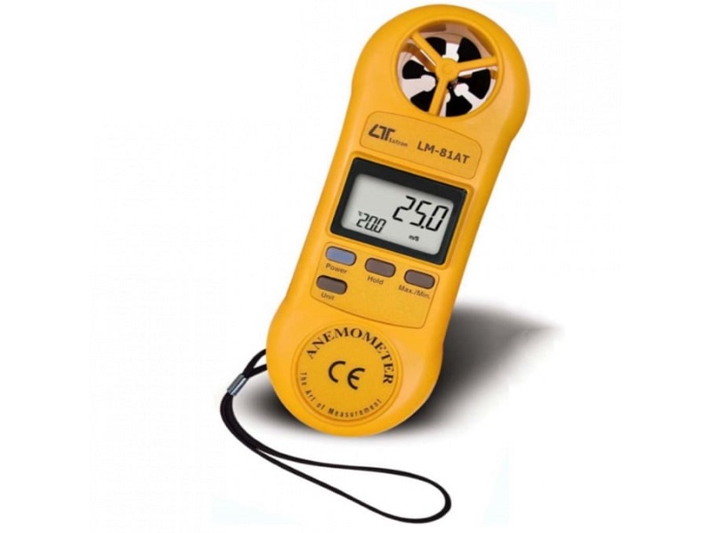 Máy đo tốc độ gió Lutron LM 81AT