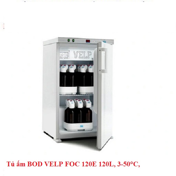 Tủ ấm BOD VELP FOC 120E 120L, 3-50°C,