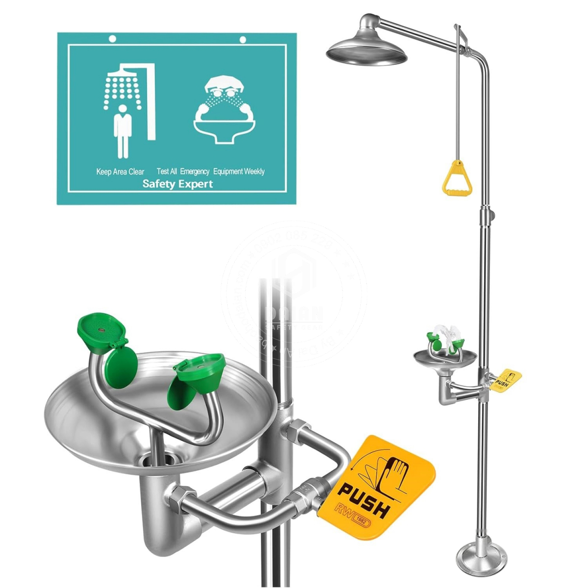 Thiết bị rửa mắt khẩn cấp