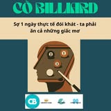 TỪ GIẤC MƠ LỚN ĐẾN BÀN BIDA NHỎ