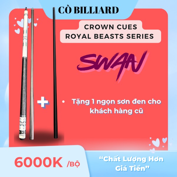 Crown Cues Royal Beasts Series - SWAN