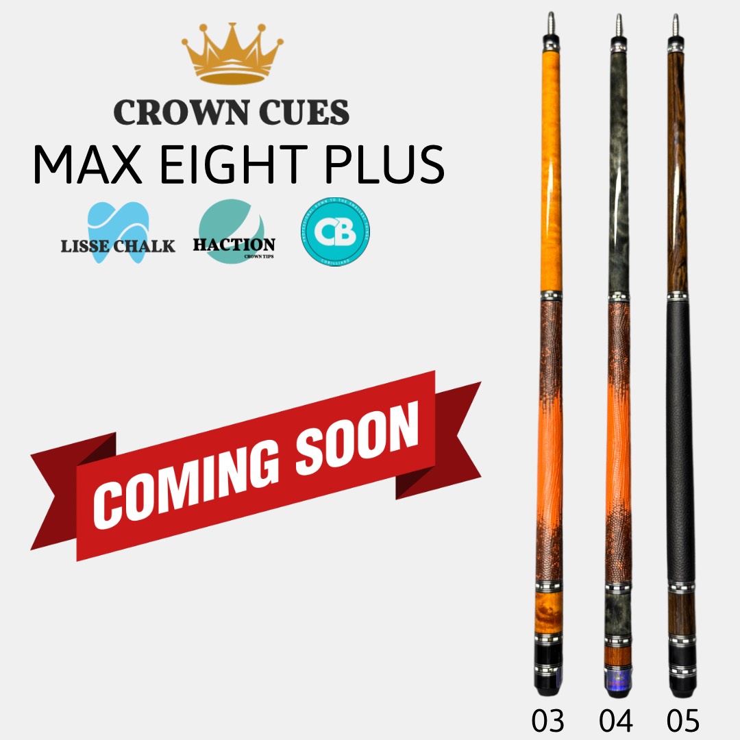 (SẮP RA MẮT) CROWN CUES MAX EIGHT PLUS