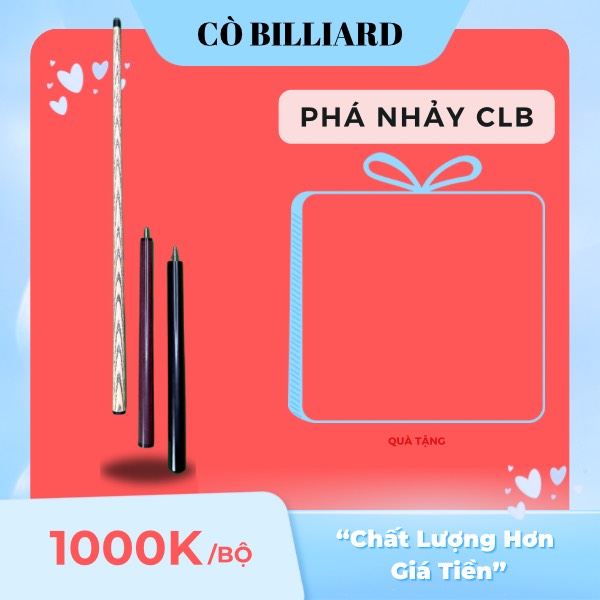 Cơ bida lỗ phá nhảy CLB