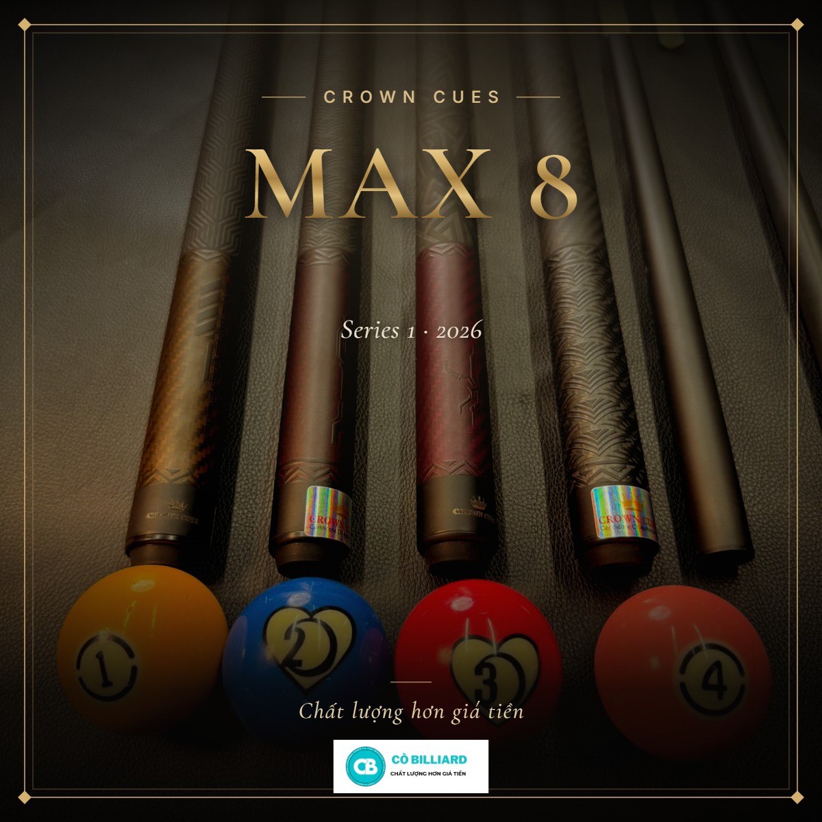 CROWN CUES MAX 8 series 1 2026